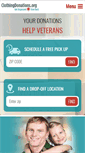 Mobile Screenshot of clothingdonations.org